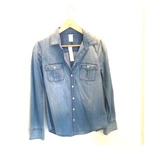 J.Crew denim button-down